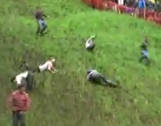 Extreme Cheese Log Chasing